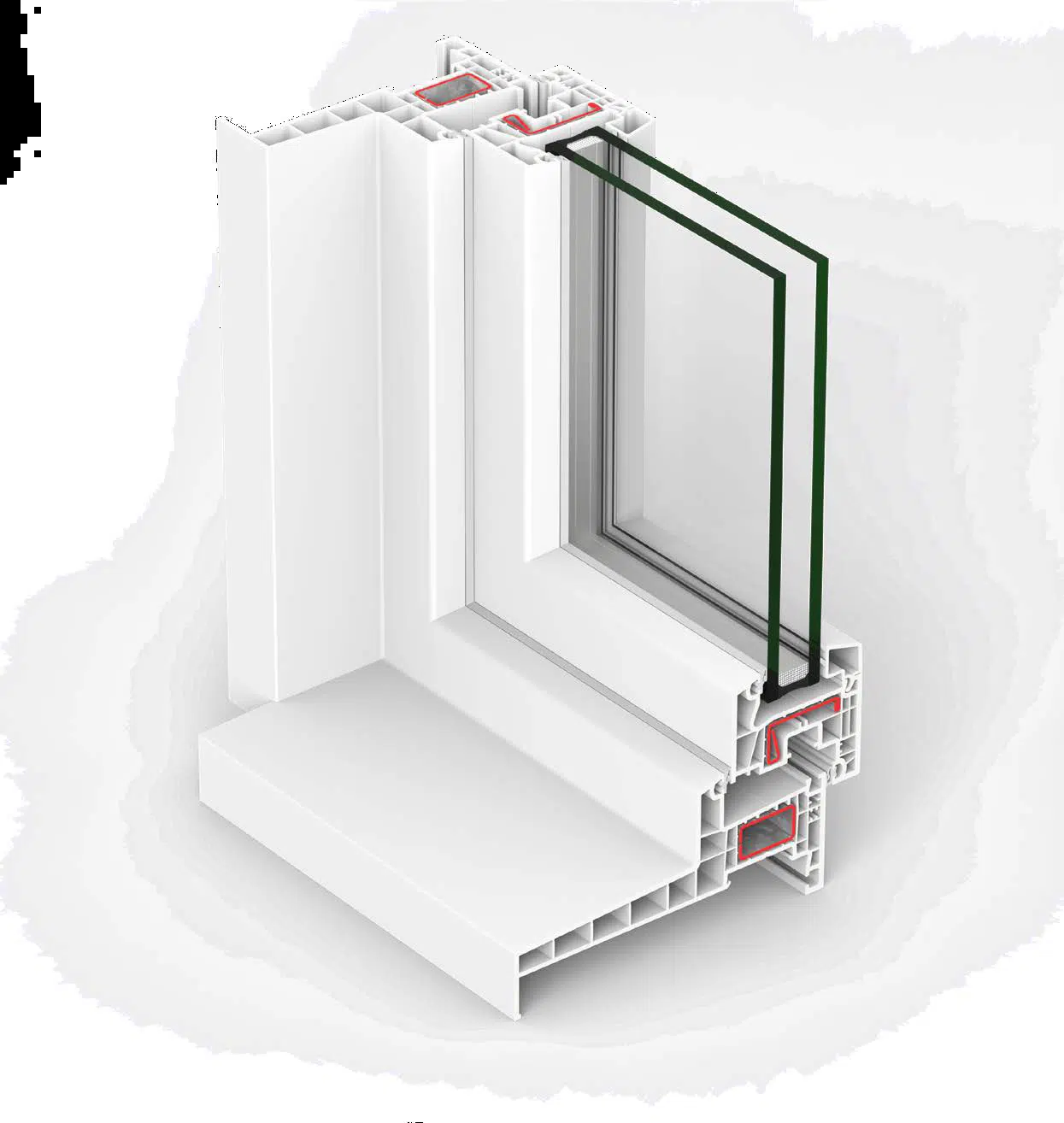 A70 PVC – vue du profil