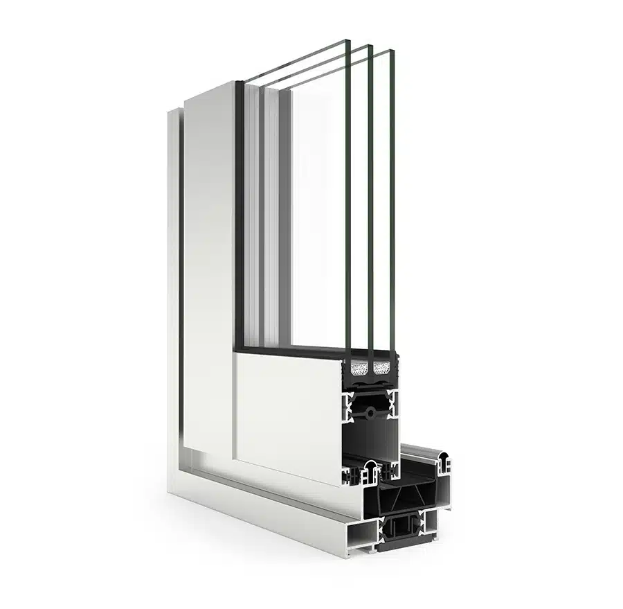 Cortizo 4900 Coulissant HI – détail du profil